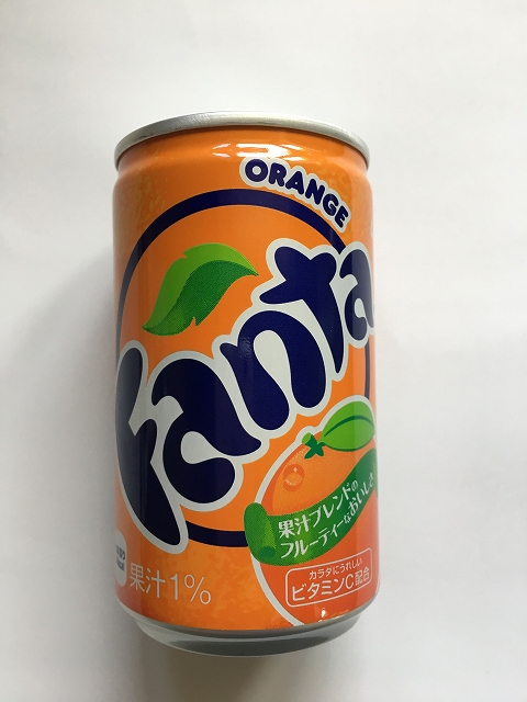 COCA COLA FANTA ORANGE 160ml#ファンタオレンジ　160ml